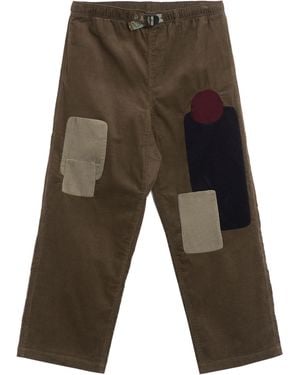 Brain Dead Cotton Trousers - Grey