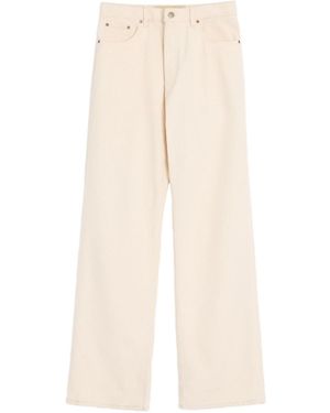Valentino Denim Cotton Jeans - Natural