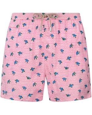 MC2 Saint Barth Lighting Micro Fantasy Sea Boxer - Pink