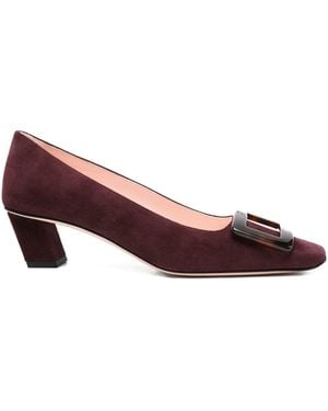 Roger Vivier Decolleté Belle Vivier Turtle - Marrone