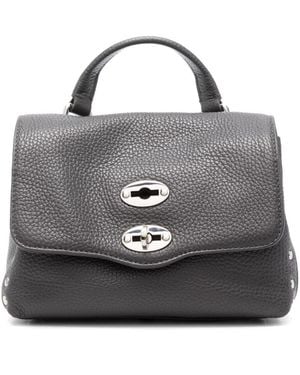Zanellato Postina Daily Baby Leather Handbag - Grey
