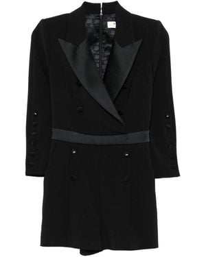 Elisabetta Franchi Short Jumpsuit - Black