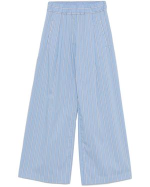 Semicouture Pantalone Jhonny Rigato - Blu