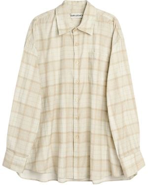Our Legacy Borrowed Shirt - Natural
