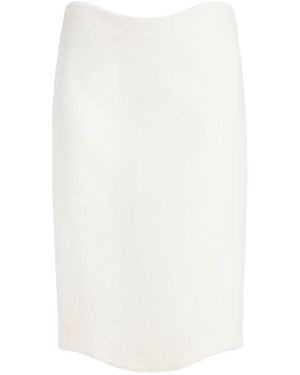 Alaïa Gonna Midi - Bianco