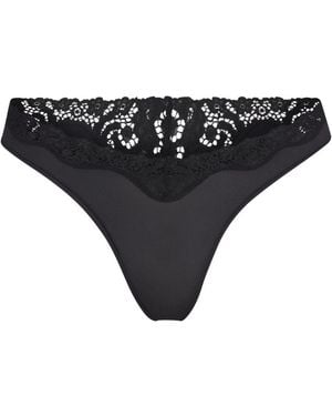 Skims Perizoma Con Lacci - Nero