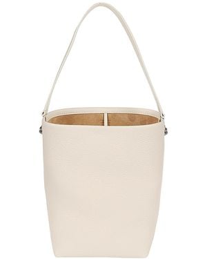 The Row Secchiello Hook Piccolo In Pelle - Bianco