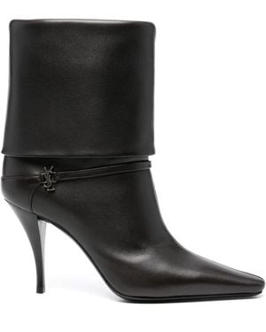 Saint Laurent Stivaletto Niki - Nero