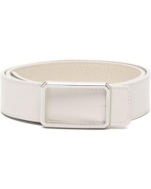 Maison Boinet Leather Belt - Natural