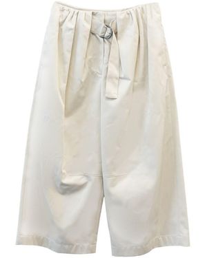 Loewe Cotton Trousers - White