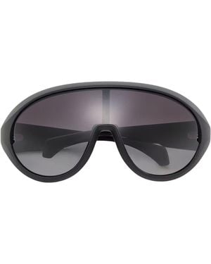 Moncler Contrast Oval Sunglasses - Grey
