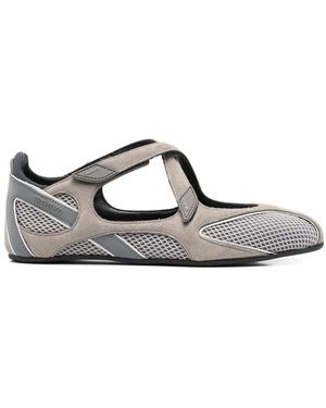 The Attico Fllor 01 Ballet Flats - Grey