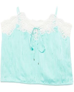 Chloé Silk Top - Blue