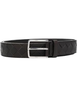 Bottega Veneta Braided Belt - White