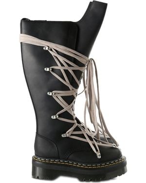 Dr. Martens X Rick Owens Pentalace Boots - Black