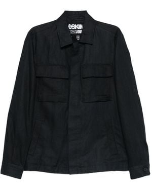 Heskimo Overshirt With Logo - Black