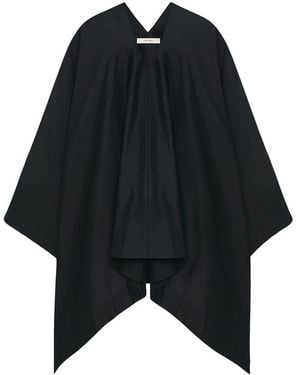 The Row Cedar Asymmetric Top - Black