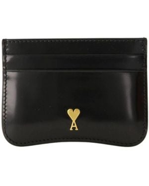 Ami Paris Paris Card Holder - White