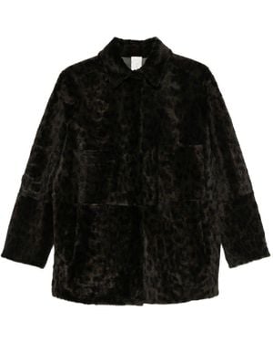 FURLING BY GIANI Leather Jacket - Black