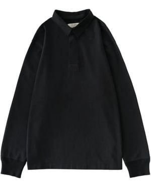Studio Nicholson Cotton Trousers - Black