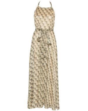 Siyu Ars Long Dress - Metallic