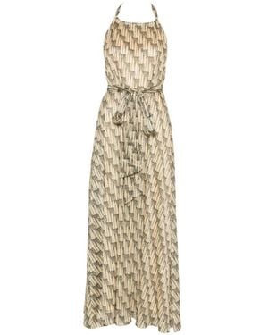 Siyu Ars Long Dress - Metallic
