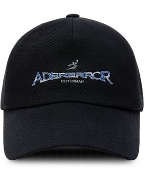 Adererror Baseball Cap With Logo - Black