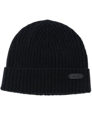 Brioni Cashmere Beanie - Black