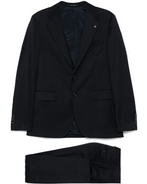 Tagliatore Wool Suit Napoli - Black