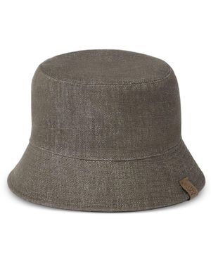 Brunello Cucinelli Cotton Bucket Hat - Brown