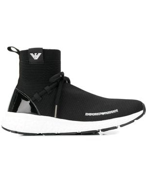 Emporio Armani Socks Trainers - White