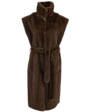 Stand Studio Oaklynn Faux-Fur Jacket - Brown