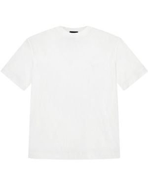 Emporio Armani Logo Cotton T-Shirt - White