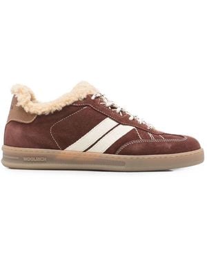 Woolrich Leather Trainers - Brown