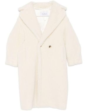 Max Mara Wool Coat - White