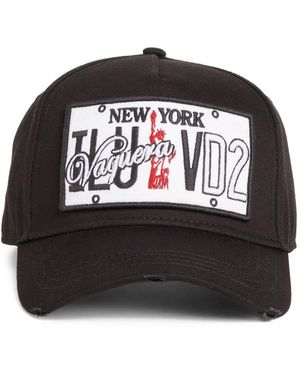 DSquared² Logo Baseball Cap - Black