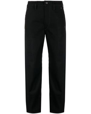 Lemaire Twisted Cropped Jeans - Black