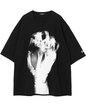 Undercover T-Shirt With Print - Black