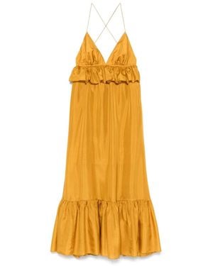Zimmermann Rhiannon Maxi Dress - Yellow