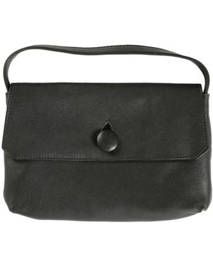 The Row Sally Leather Handbag - Black