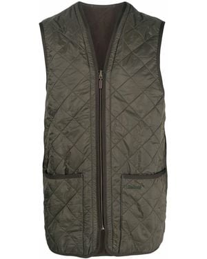 Barbour Waistcoat Zip Liner - Green