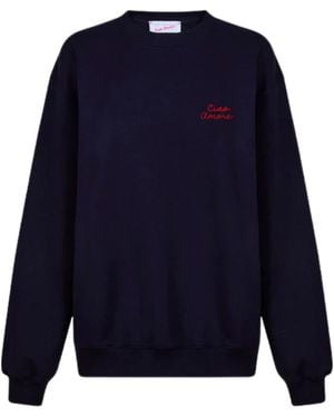 Giada Benincasa Hello Love Sweatshirt - Blue