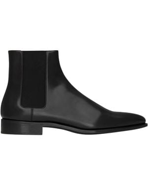 Saint Laurent Adrien Chelsea Boot - Black