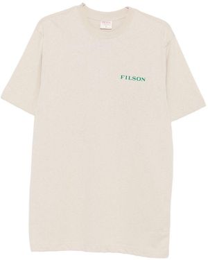 Filson Printed Cotton T-Shirt - White