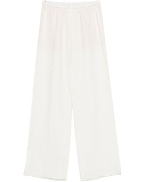 forte_forte Linen Trousers - White