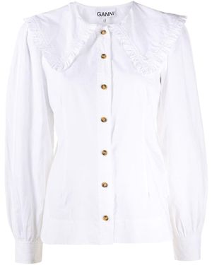 Ganni Camicia - Bianco
