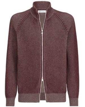 Brunello Cucinelli Cashemre Cardigan By - Brown