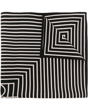 TOTEME Sciarpa Monogram - Nero