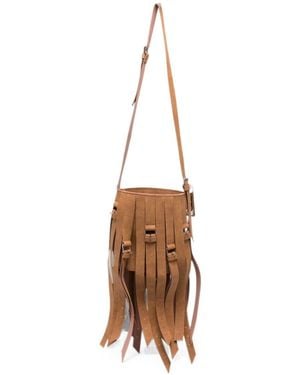 La Milanesa Sally Shoulder Bag - Brown