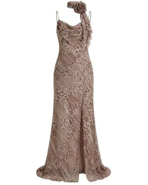 Blugirl Blumarine Animal Print Dress - Natural